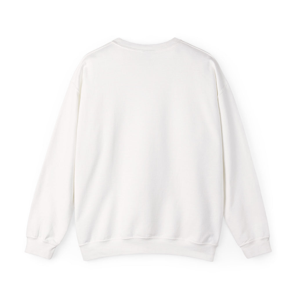 Faith & Kindness Crewneck Sweatshirt — Gold Cross Christian Pullover