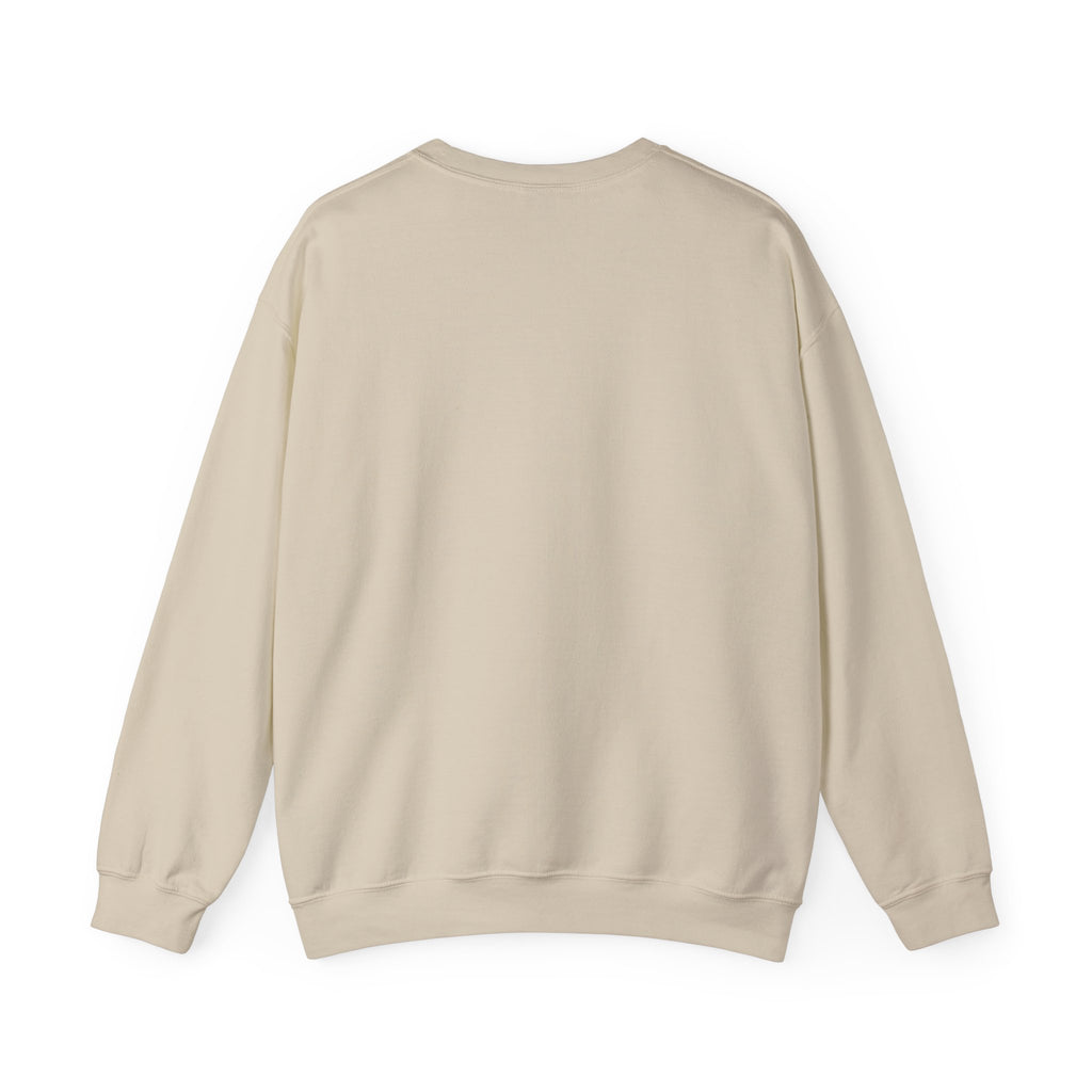 Faith & Kindness Crewneck Sweatshirt — Gold Cross Christian Pullover