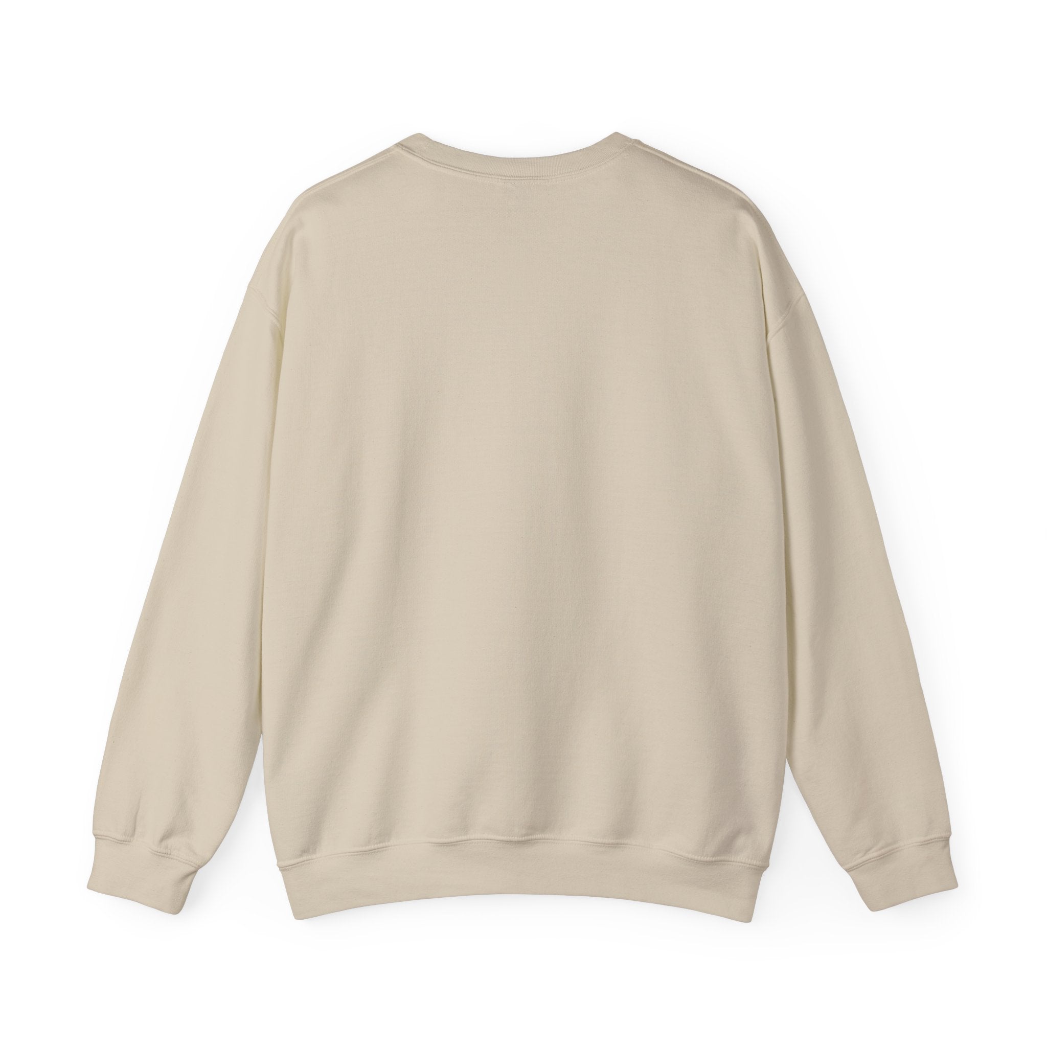 Faith & Kindness Crewneck Sweatshirt — Gold Cross Christian Pullover